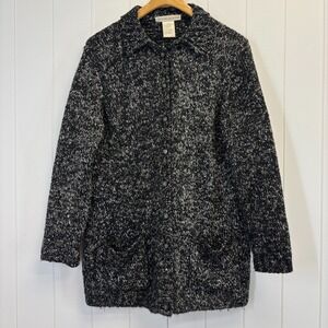 Vintage American Knitworks Womens Granny Oversized House Sweater Size M Comfy